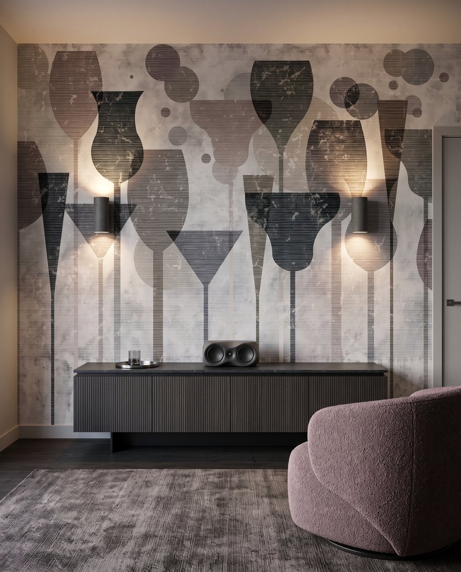 Sanfte Blütensilhouetten — Interieur 4