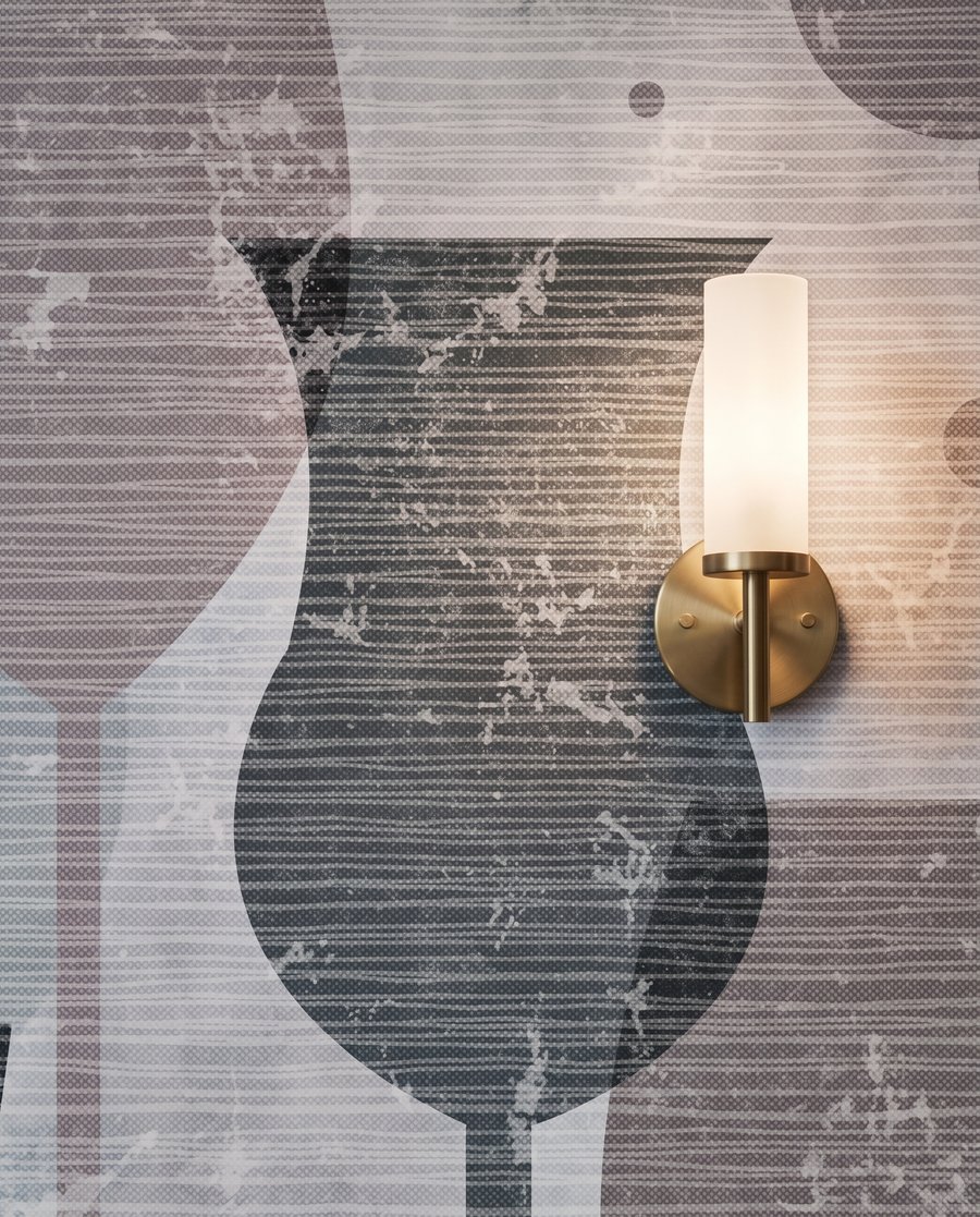 Sanfte Blütensilhouetten — Detail