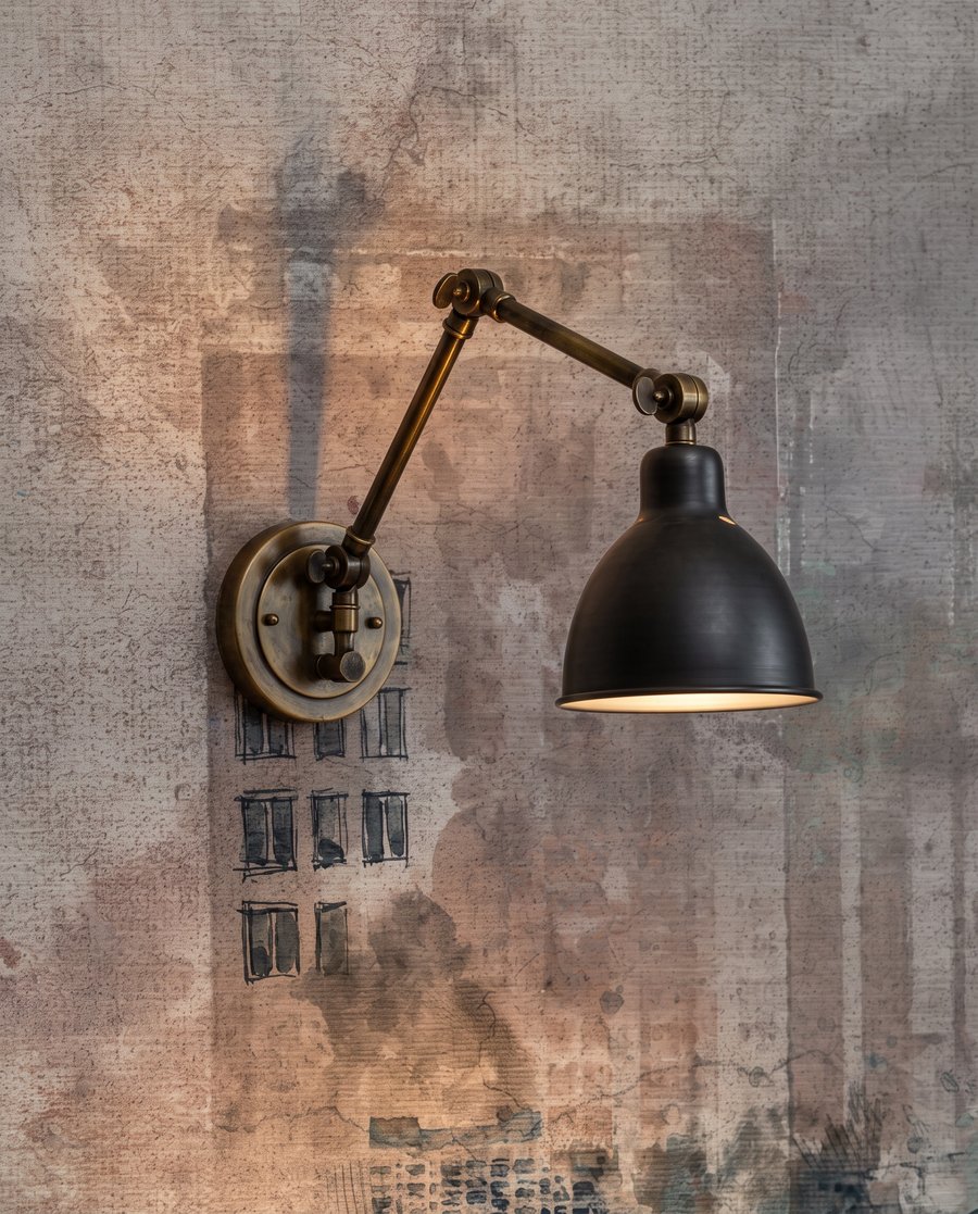 Skyline in grauen Schichten — Detail