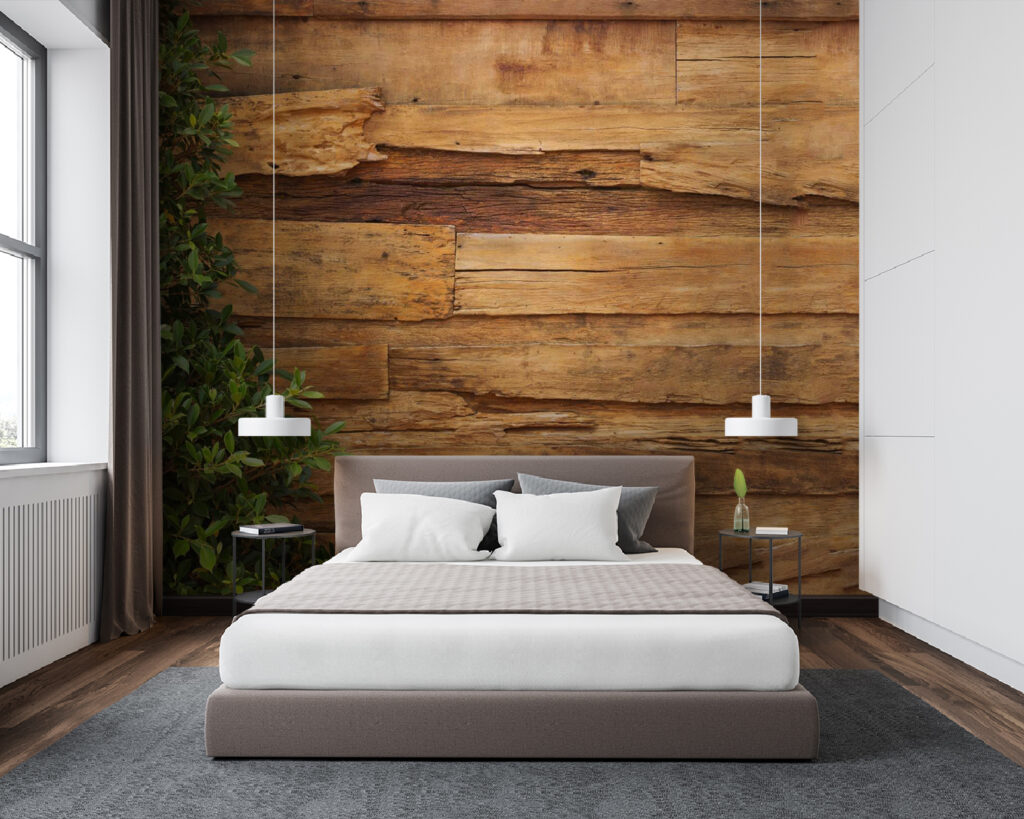 Holz trifft Grün — Interieur 1