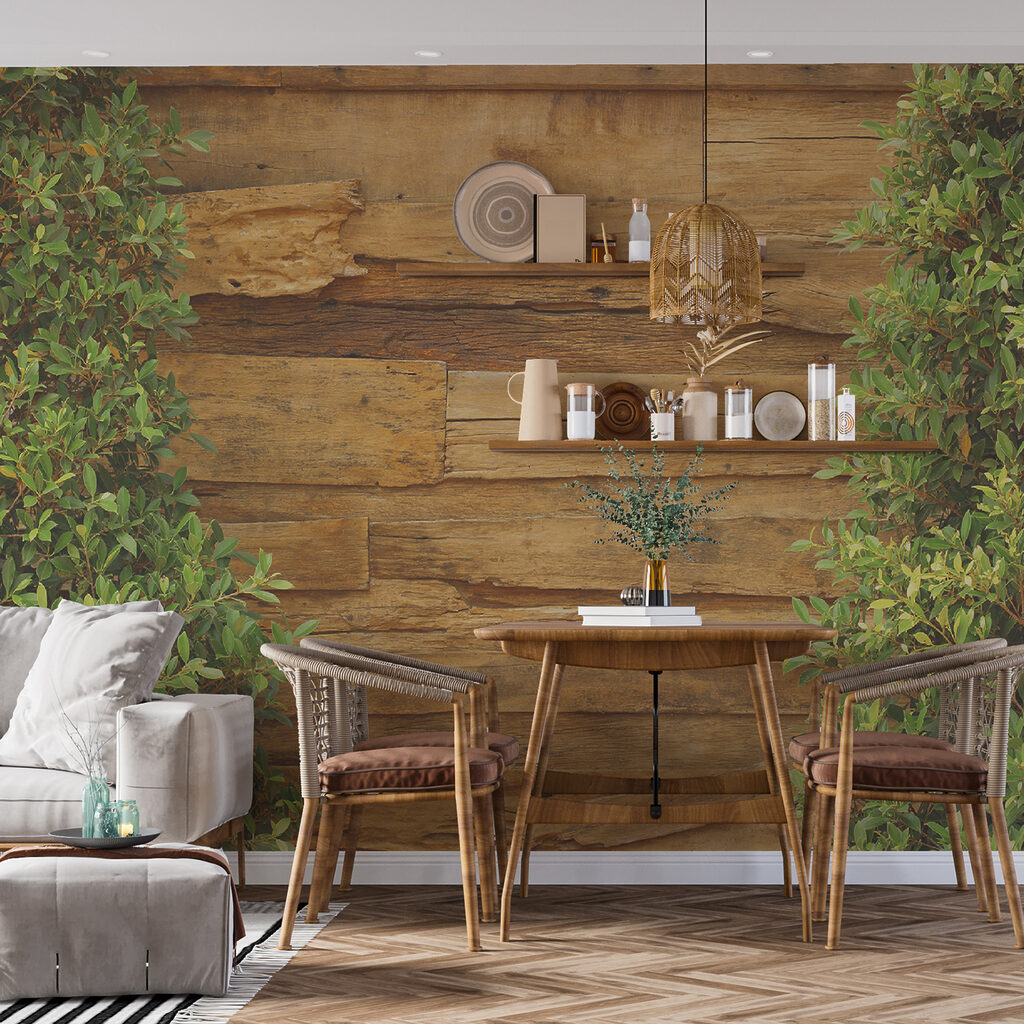 Holz trifft Grün — Interieur 6