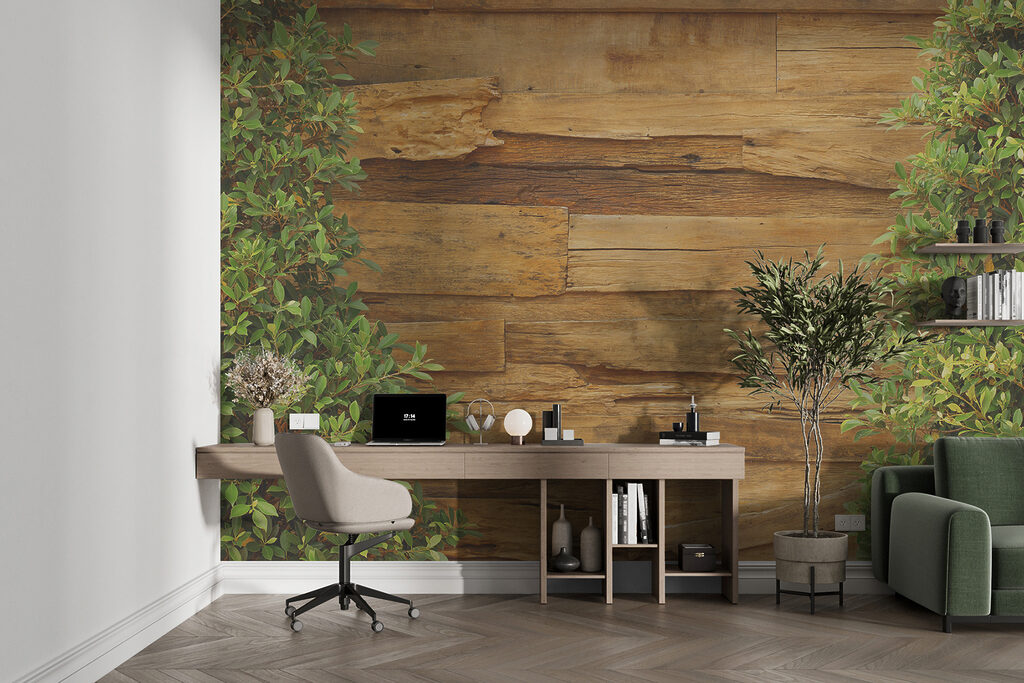Holz trifft Grün — Interieur 7