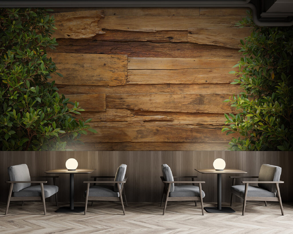 Holz trifft Grün — Interieur 5