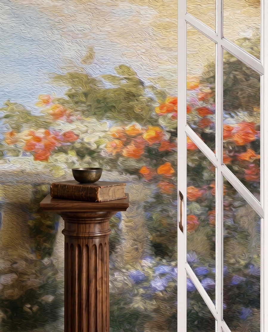Blick in den Garten — Detail