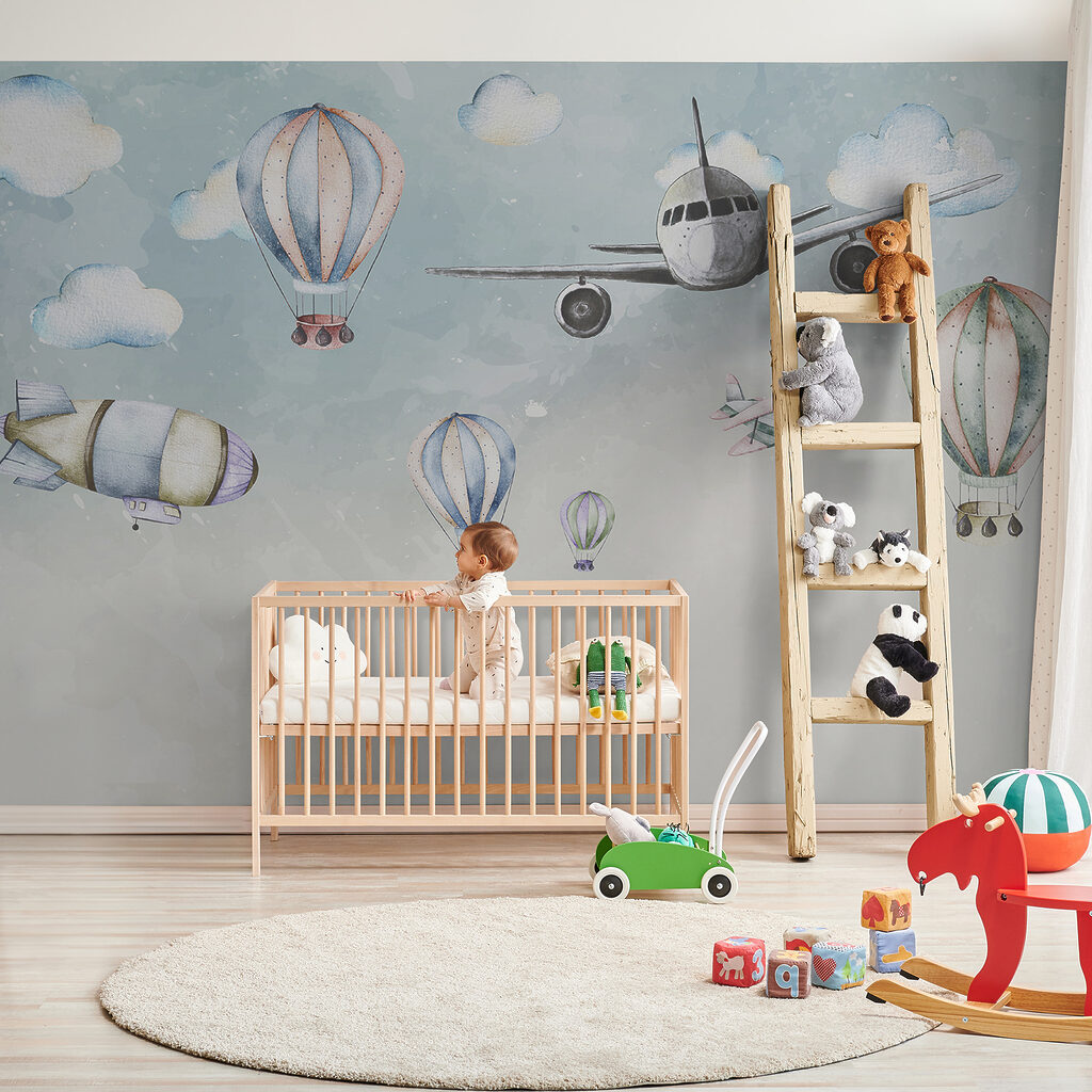 Heißluftballons und Flugzeuge — Interieur 2