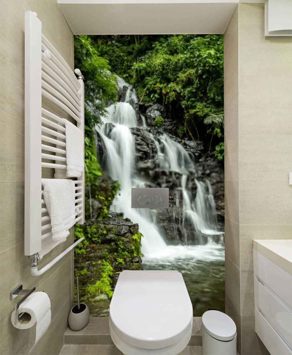 Wasserfall am Teich — Interieur 1
