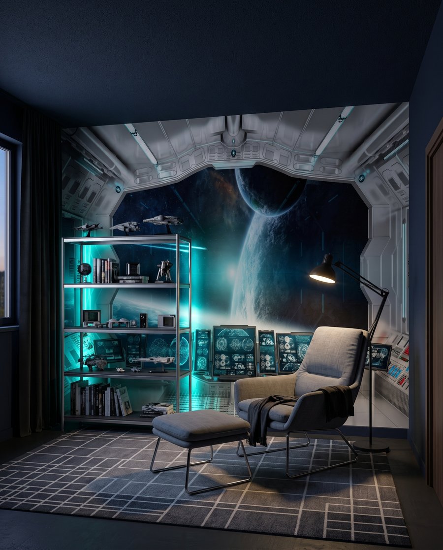Blick aus dem Raumschiff — Interieur 3