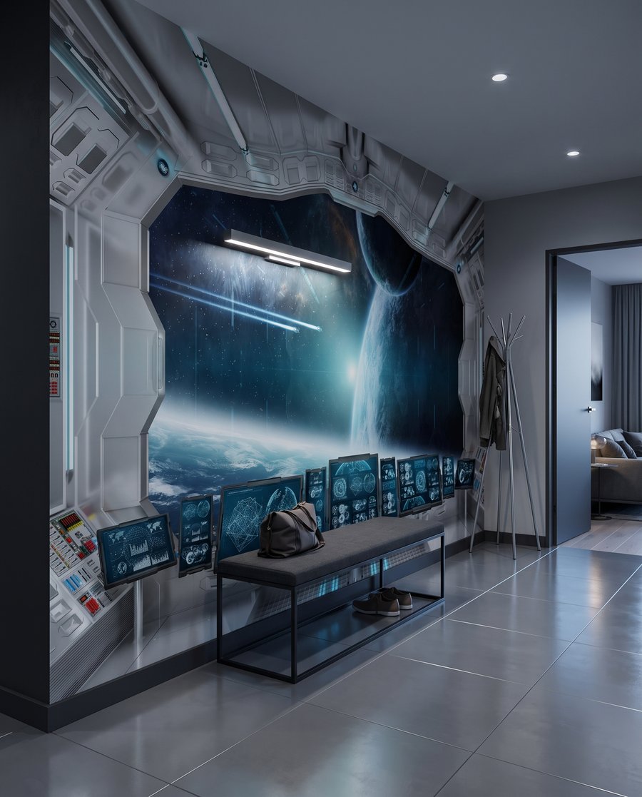 Blick aus dem Raumschiff — Interieur 5