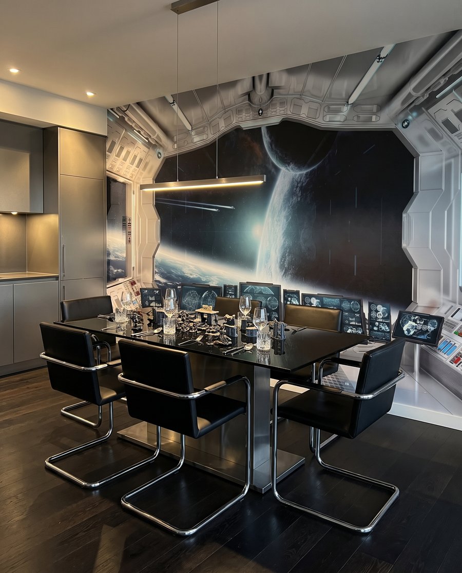 Blick aus dem Raumschiff — Interieur 6