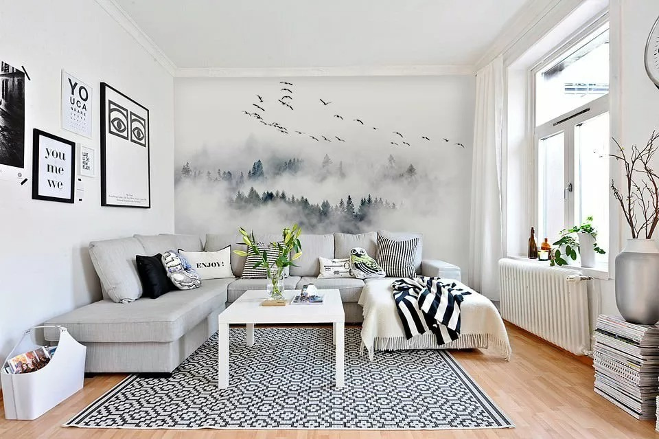 Vögel im Nebel — Interieur 1