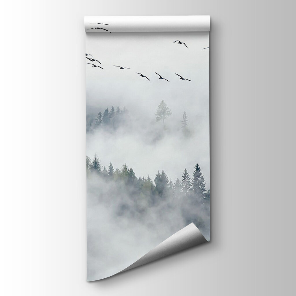 Vögel im Nebel — Produktansicht