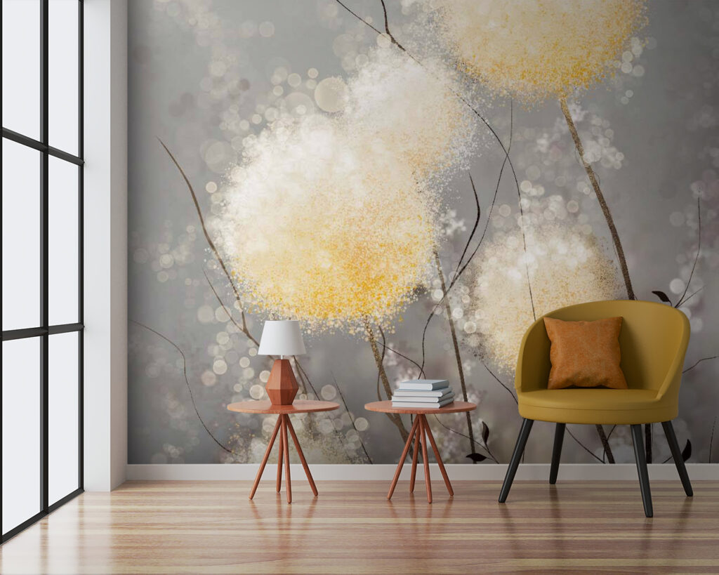 Flauschige Blütenbälle — Interieur 1