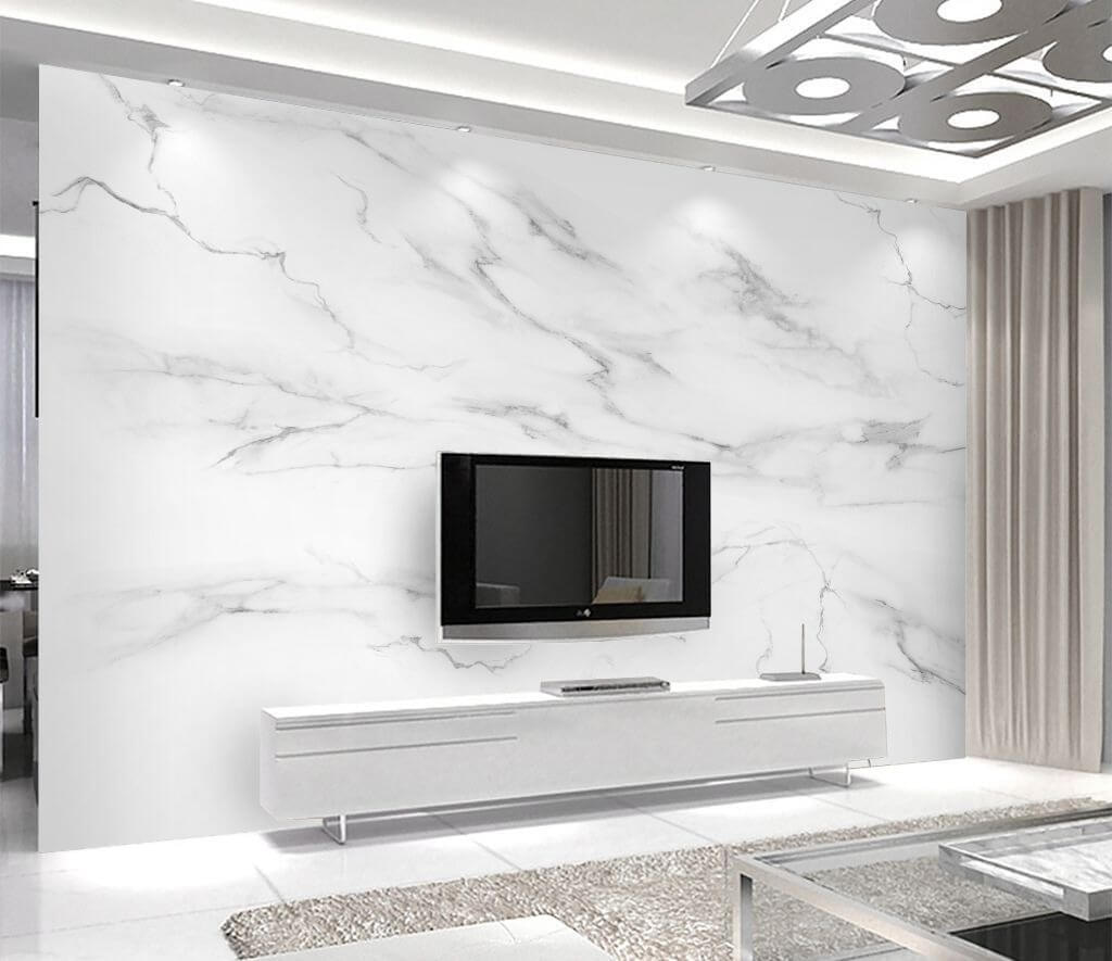 Netz aus Marmorlinien in einem Interieur