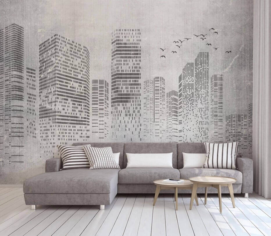 Vögel über den Dächern — Interieur 3