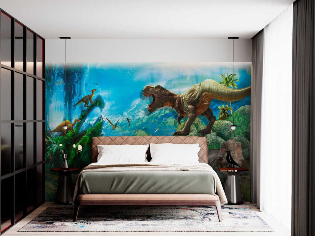 Dinosaurier unter freiem Himmel — Interieur 3