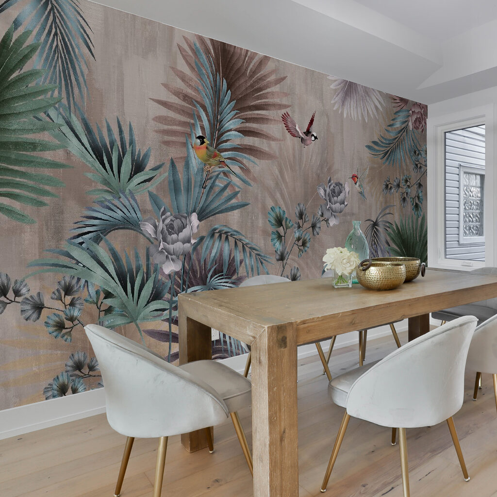 Vögel im Blattwerk — Interieur 2