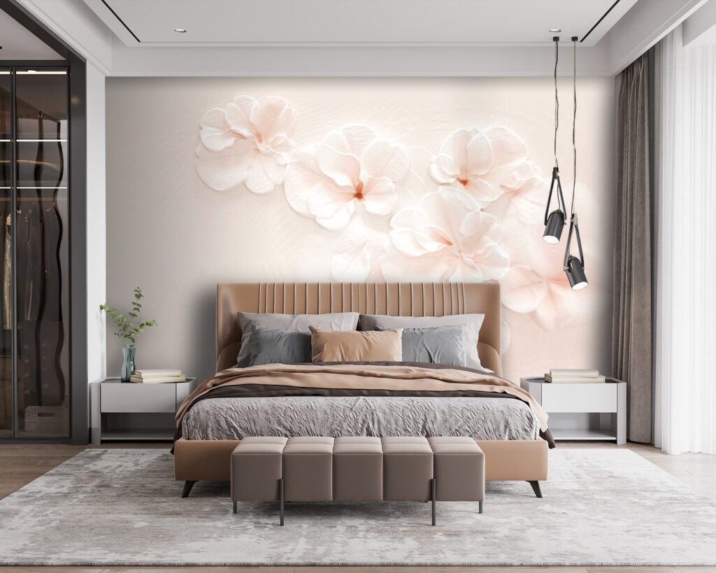 Blüten mit Reliefschatten — Interieur 1