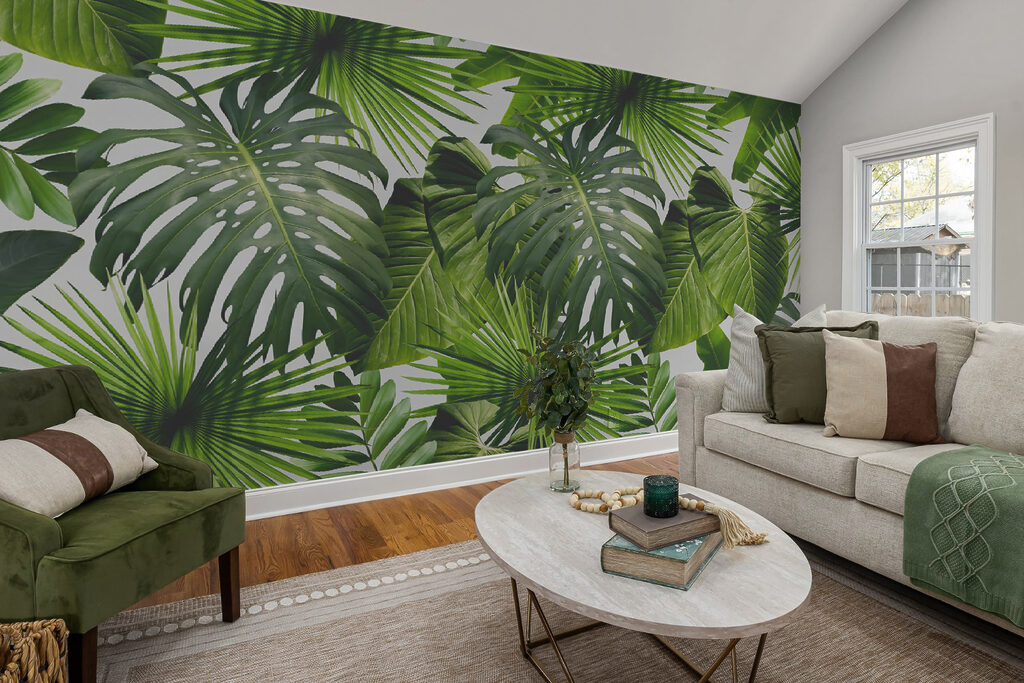 Blätter in Frühlingsgrün — Interieur 10