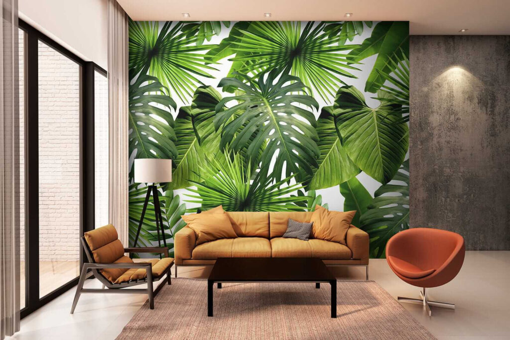 Blätter in Frühlingsgrün — Interieur 6