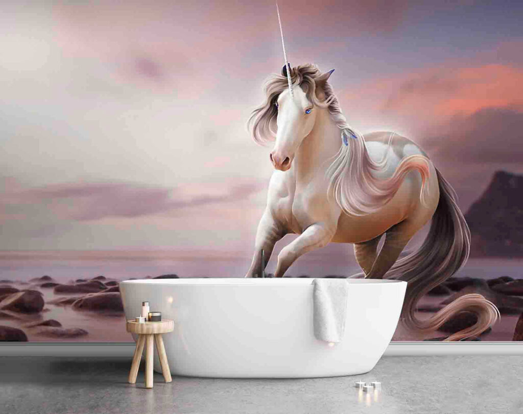 Einhorn auf dem Wasser — Interieur 1