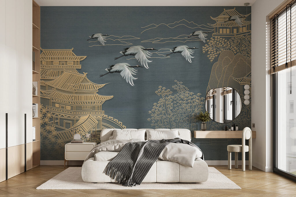 Landschaft mit Kranichen — Interieur 11