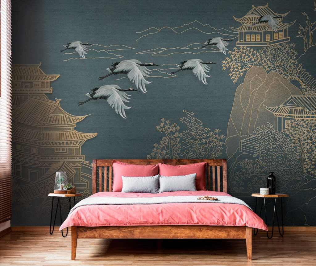Landschaft mit Kranichen — Interieur 5