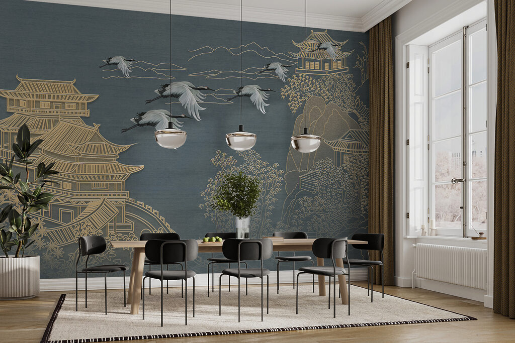 Landschaft mit Kranichen — Interieur 14