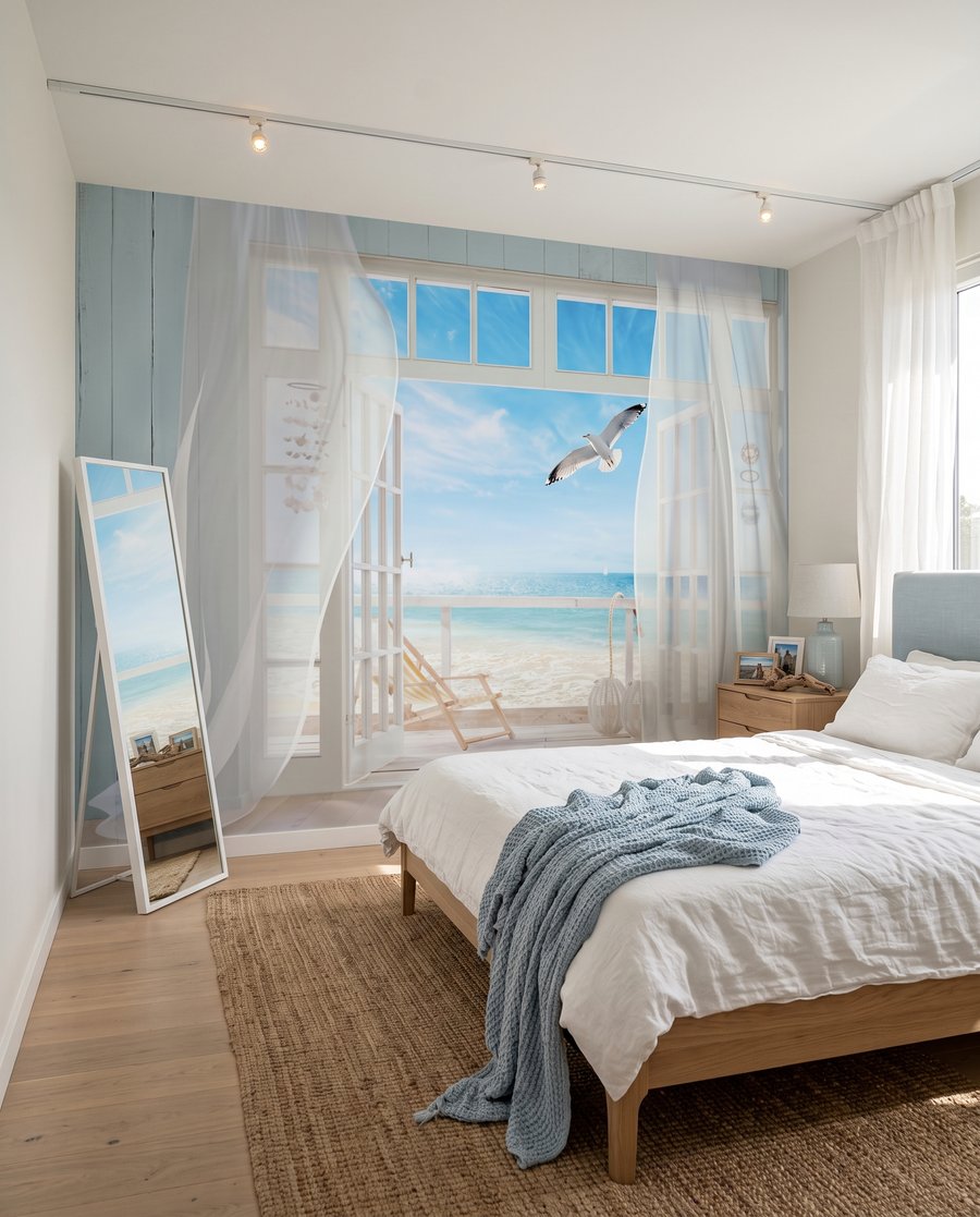 Vorhänge zum blauen Meer — Interieur 3
