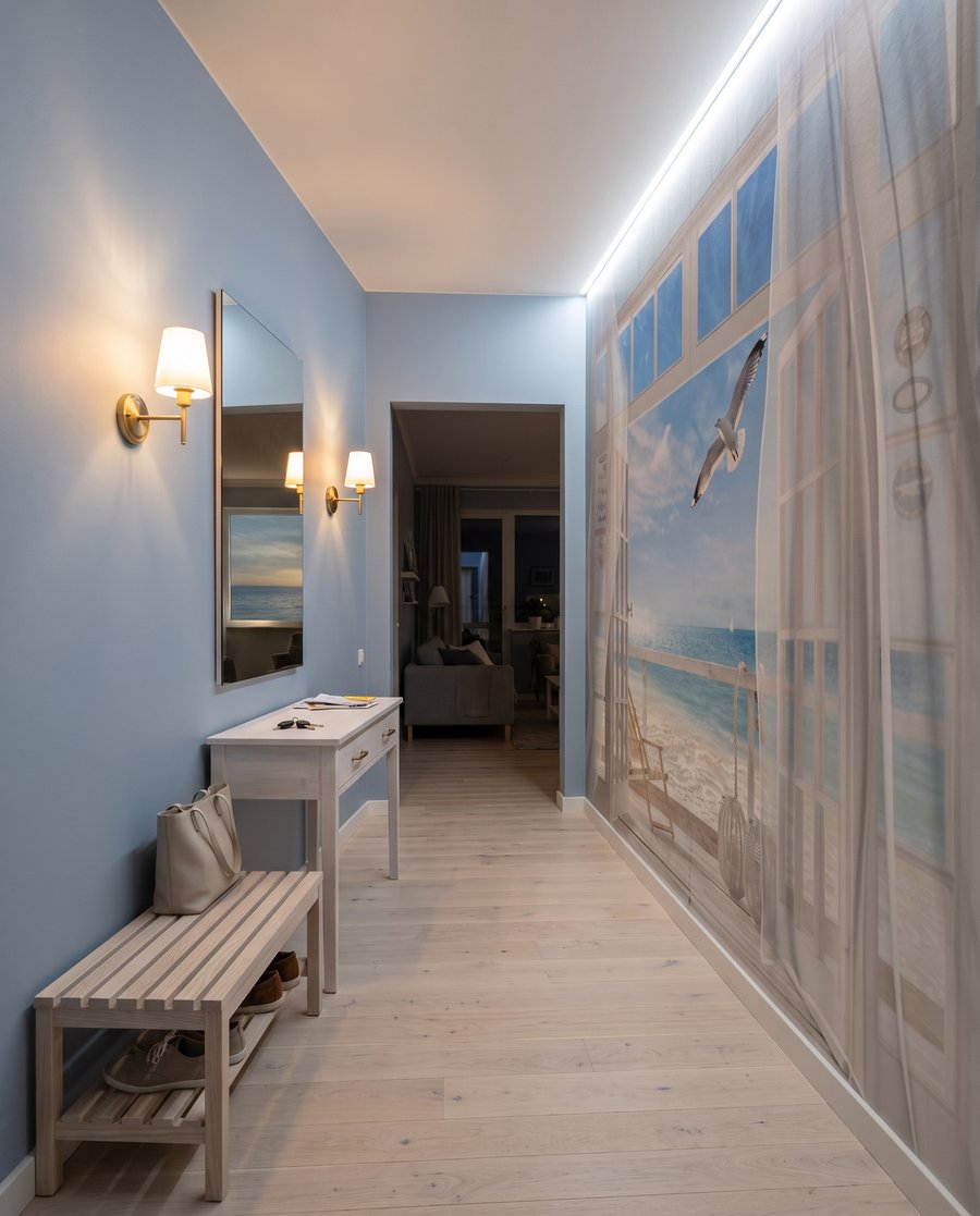 Vorhänge zum blauen Meer — Interieur 4