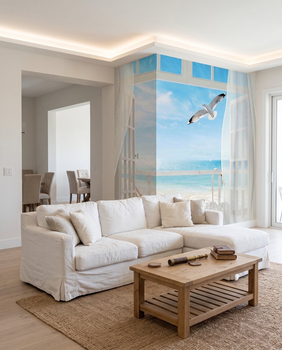 Vorhänge zum blauen Meer — Interieur 6
