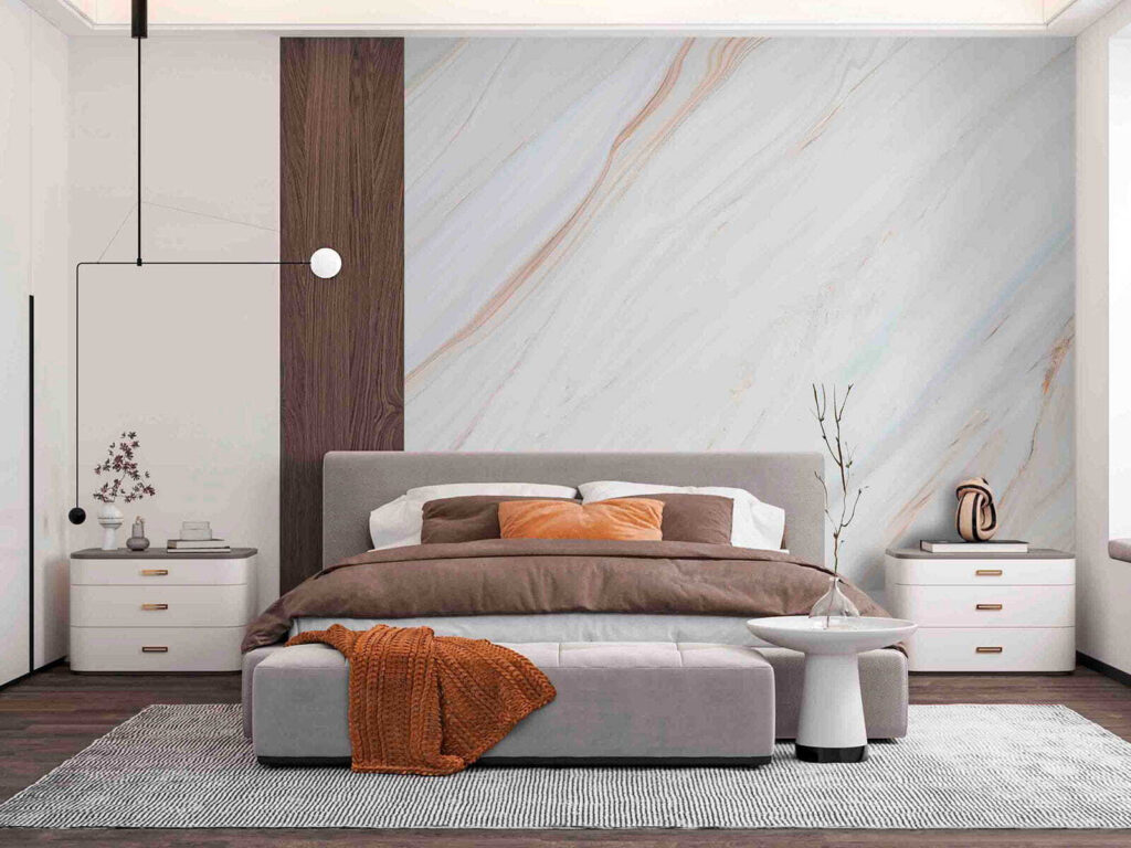 Adern auf weißen Bahnen — Interieur 2