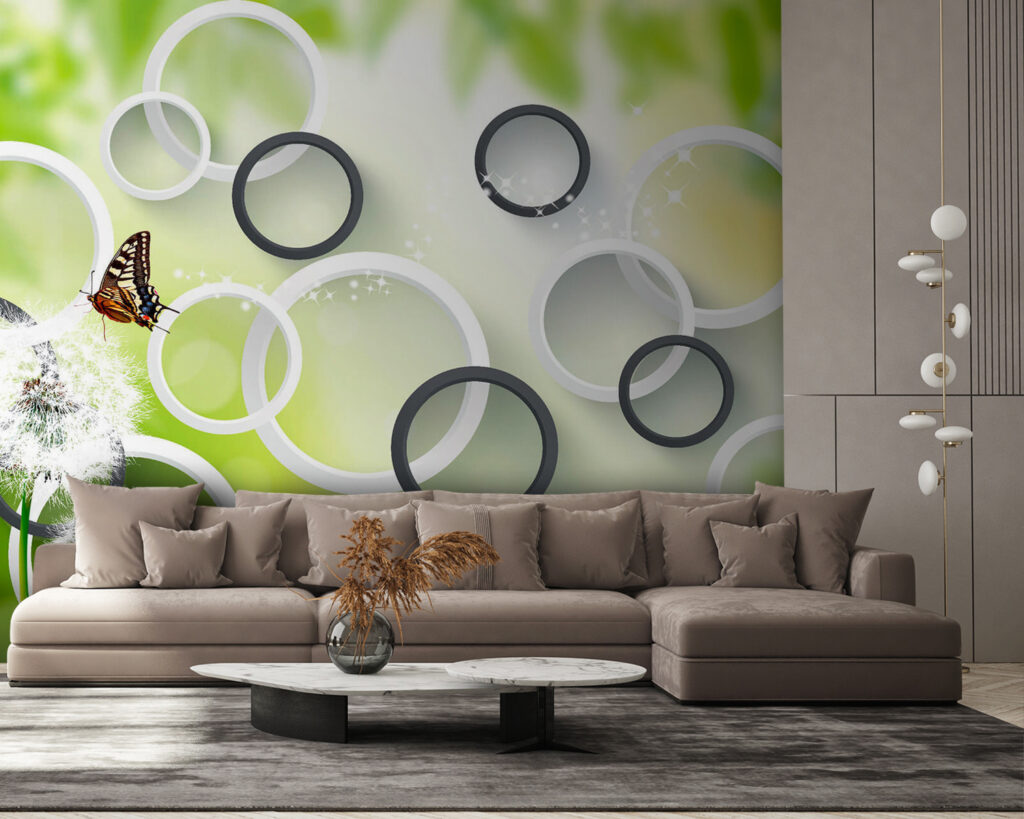 Schmetterling auf Löwenzahn — Interieur 2
