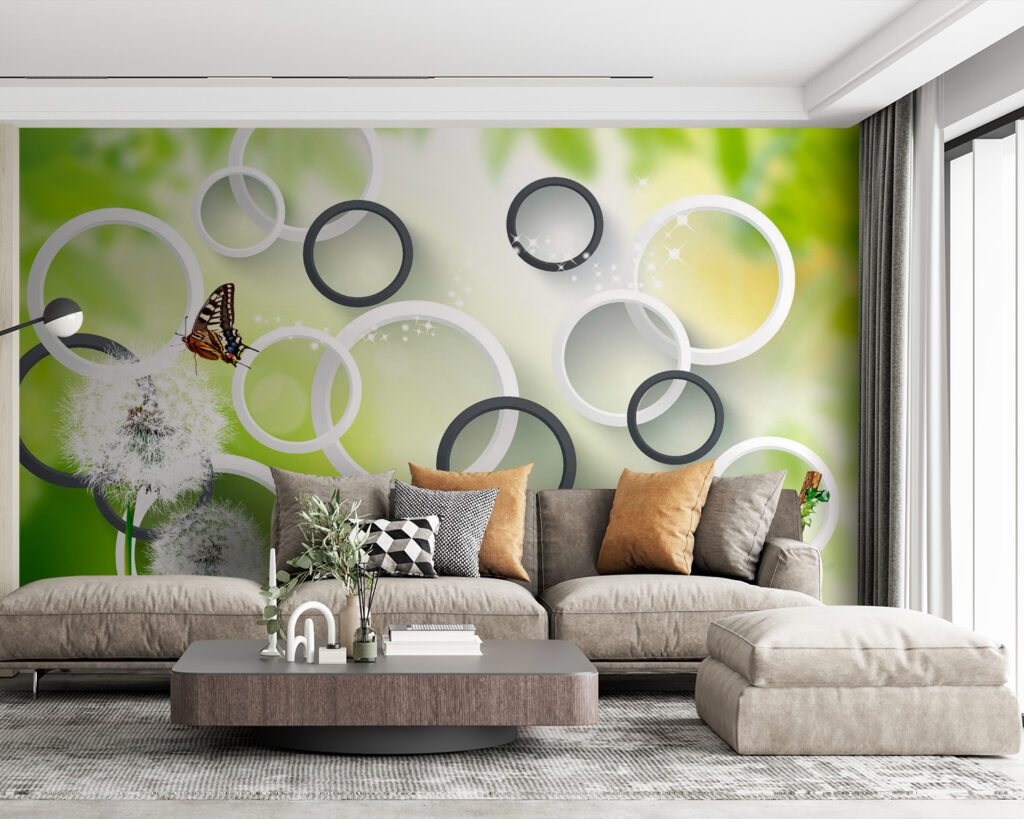 Schmetterling auf Löwenzahn — Interieur 3