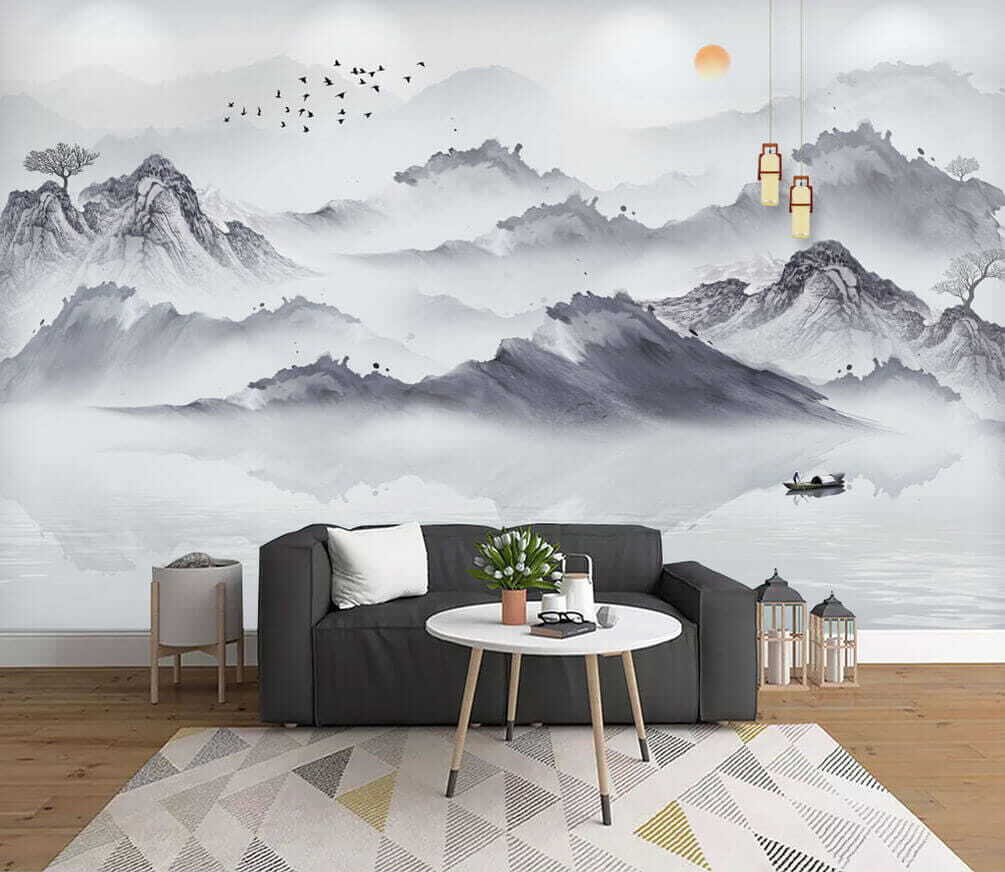 Boot im Nebel — Interieur 1