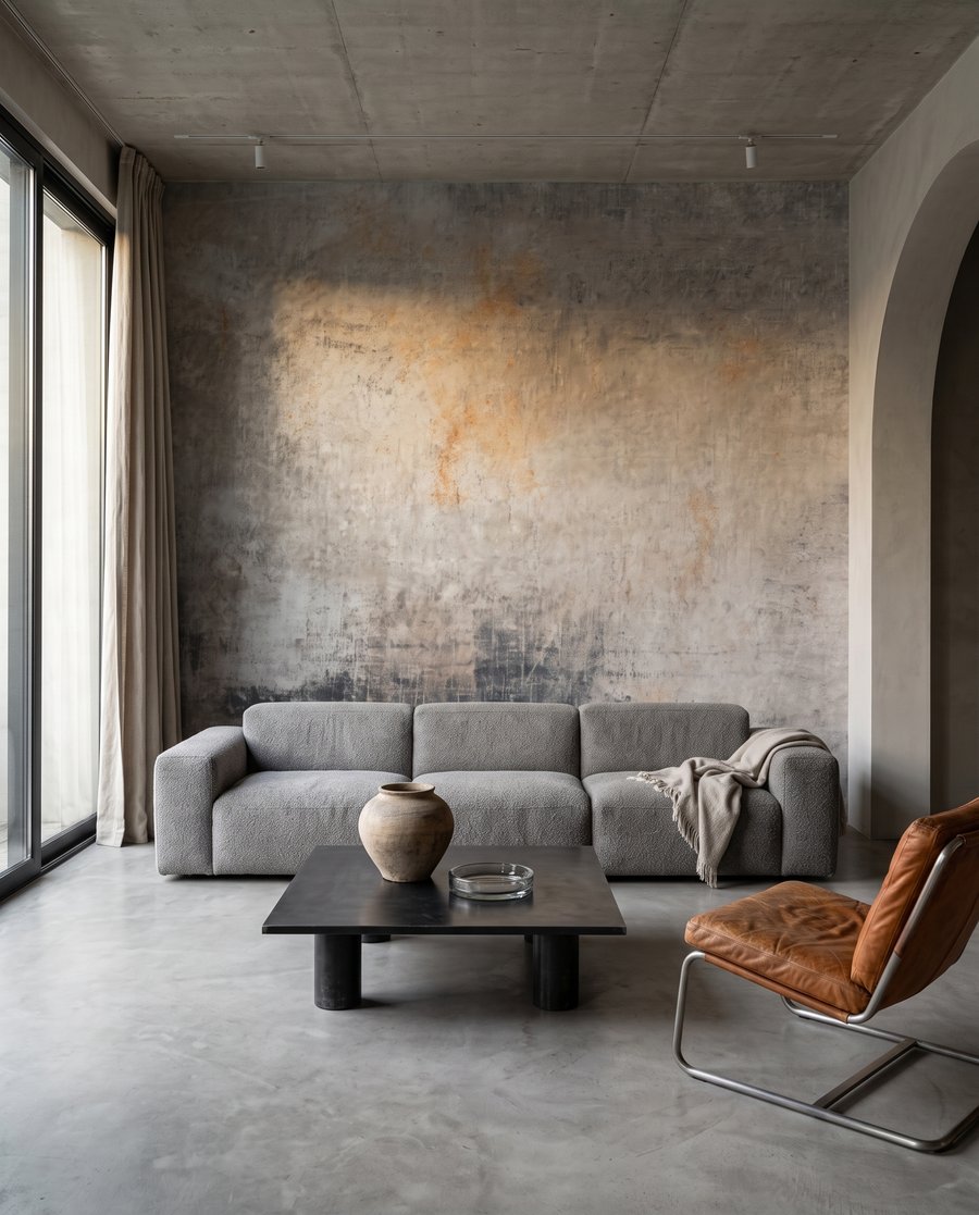 Verwitterte Farbwolken — Interieur 3