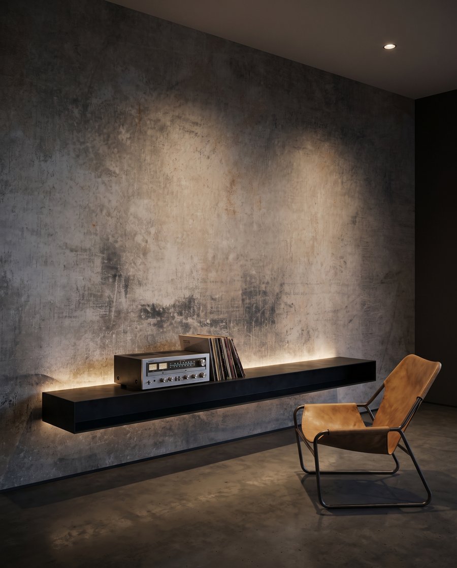 Verwitterte Farbwolken — Interieur 4