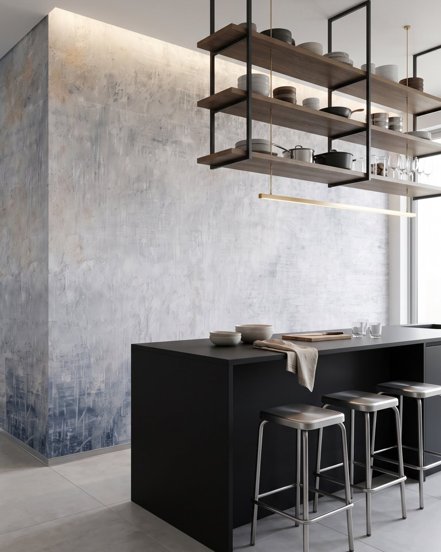 Verwitterte Farbwolken — Interieur 1