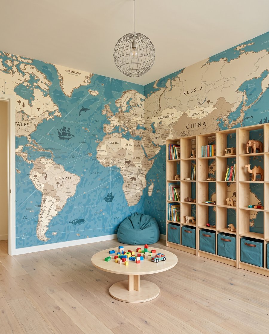 Die Welt als Karte — Interieur 2
