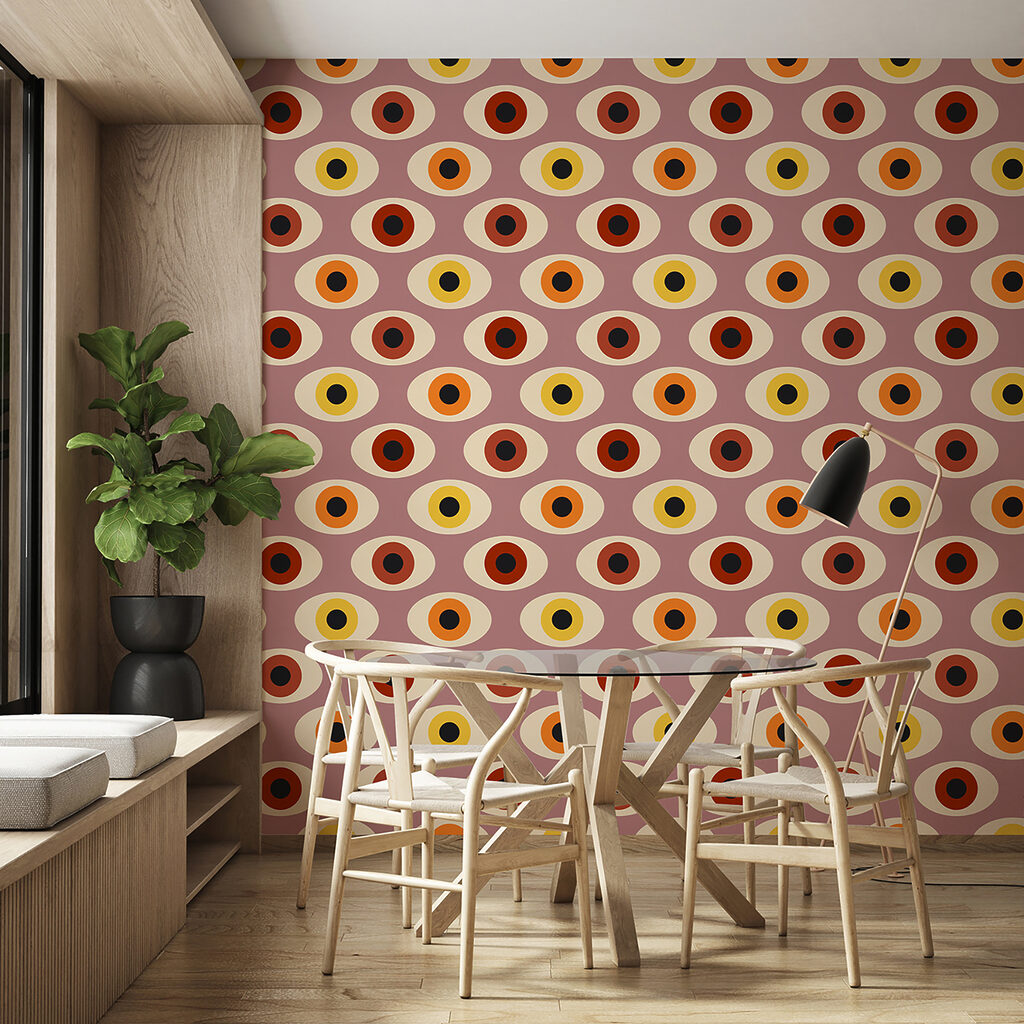 Kleine Kreise wie Augen — Interieur 2