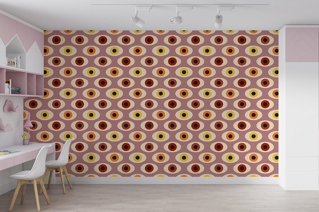 Kleine Kreise wie Augen — Interieur 3