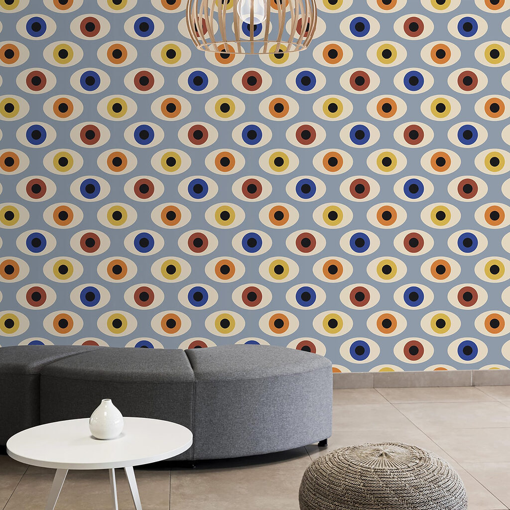 Kleine Kreise wie Augen — Interieur 2