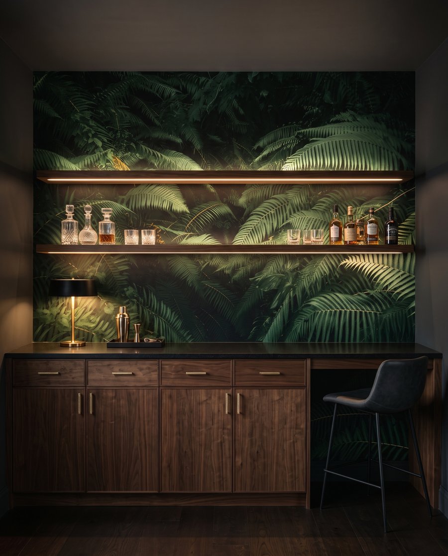 Tief im grünen Farn — Interieur 4