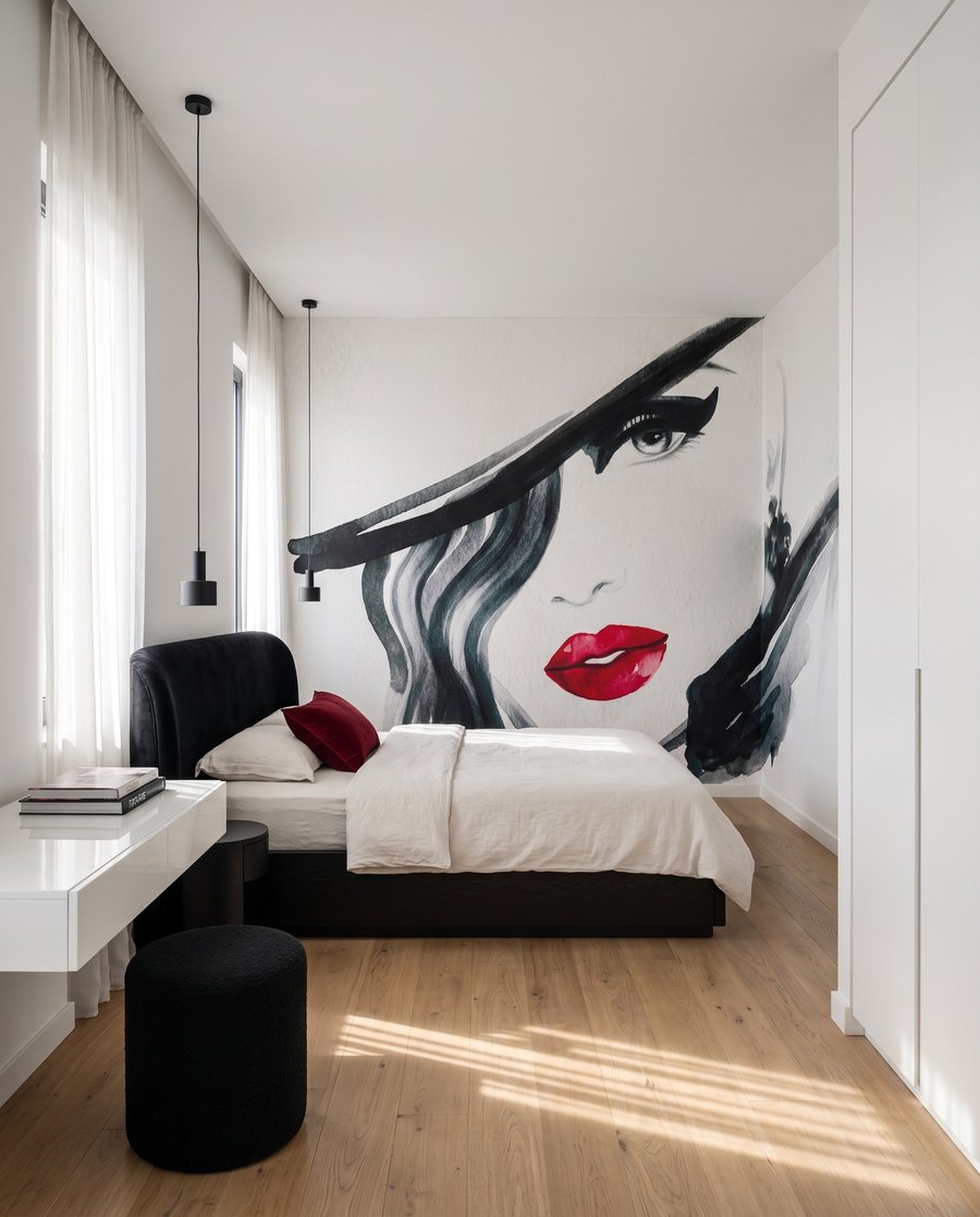 Blick unter der Hutkrempe — Interieur 2