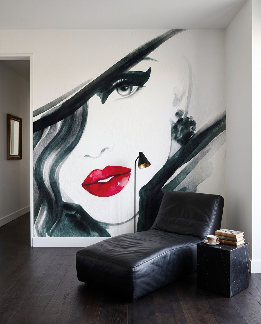 Blick unter der Hutkrempe — Interieur 3