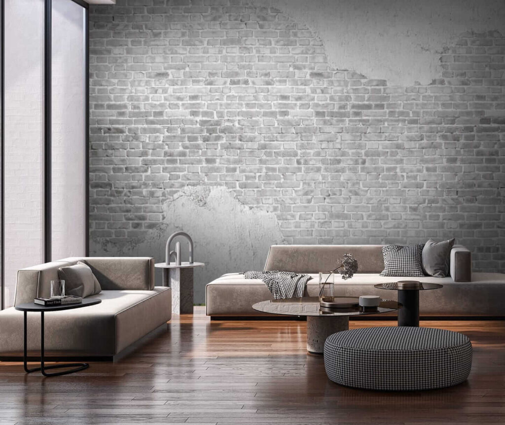 Gedämpfte urbane Textur — Interieur 1