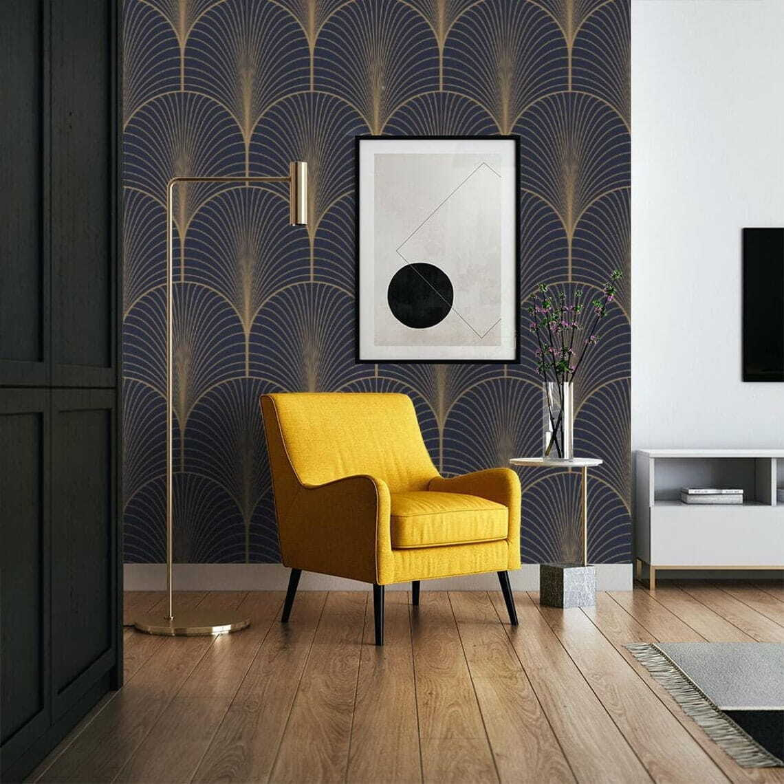 Elegante Muschelbögen — Interieur 1