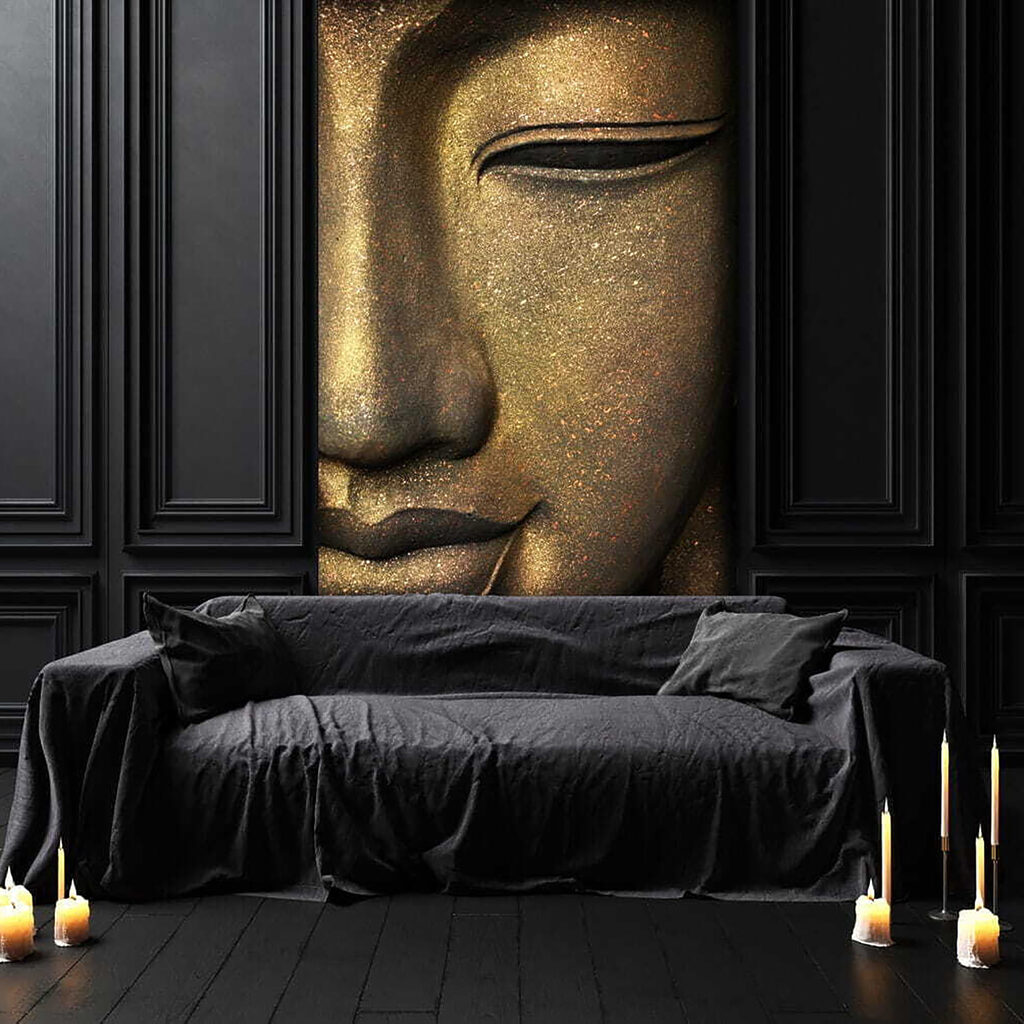 Geschlossene Augen in Gold — Interieur 3