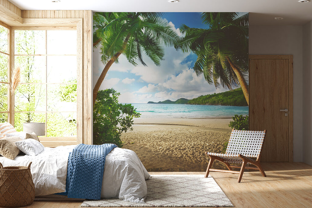 Durchblick zwischen Palmen — Interieur 11