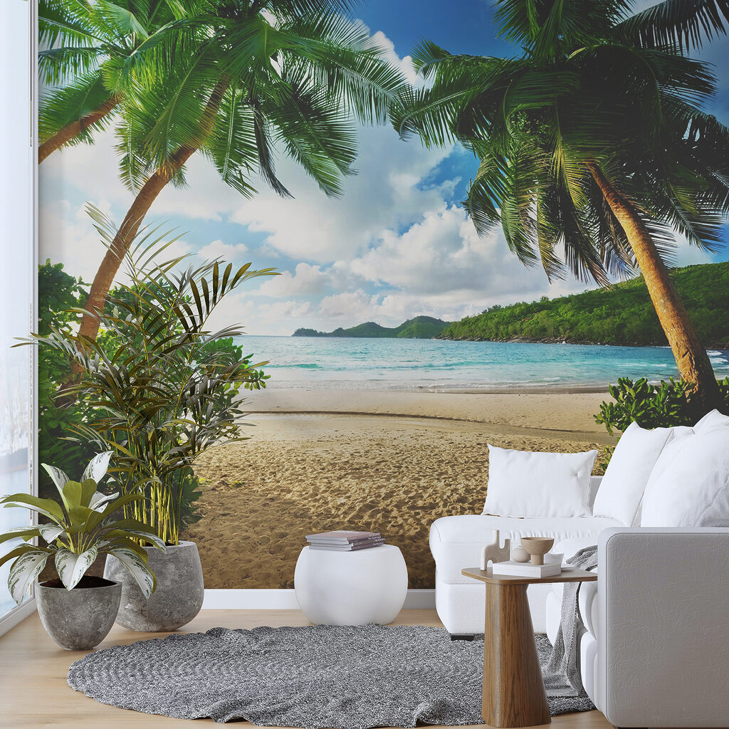 Durchblick zwischen Palmen — Interieur 12