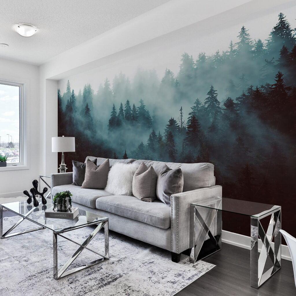 Waldrand im Dunst — Interieur 3